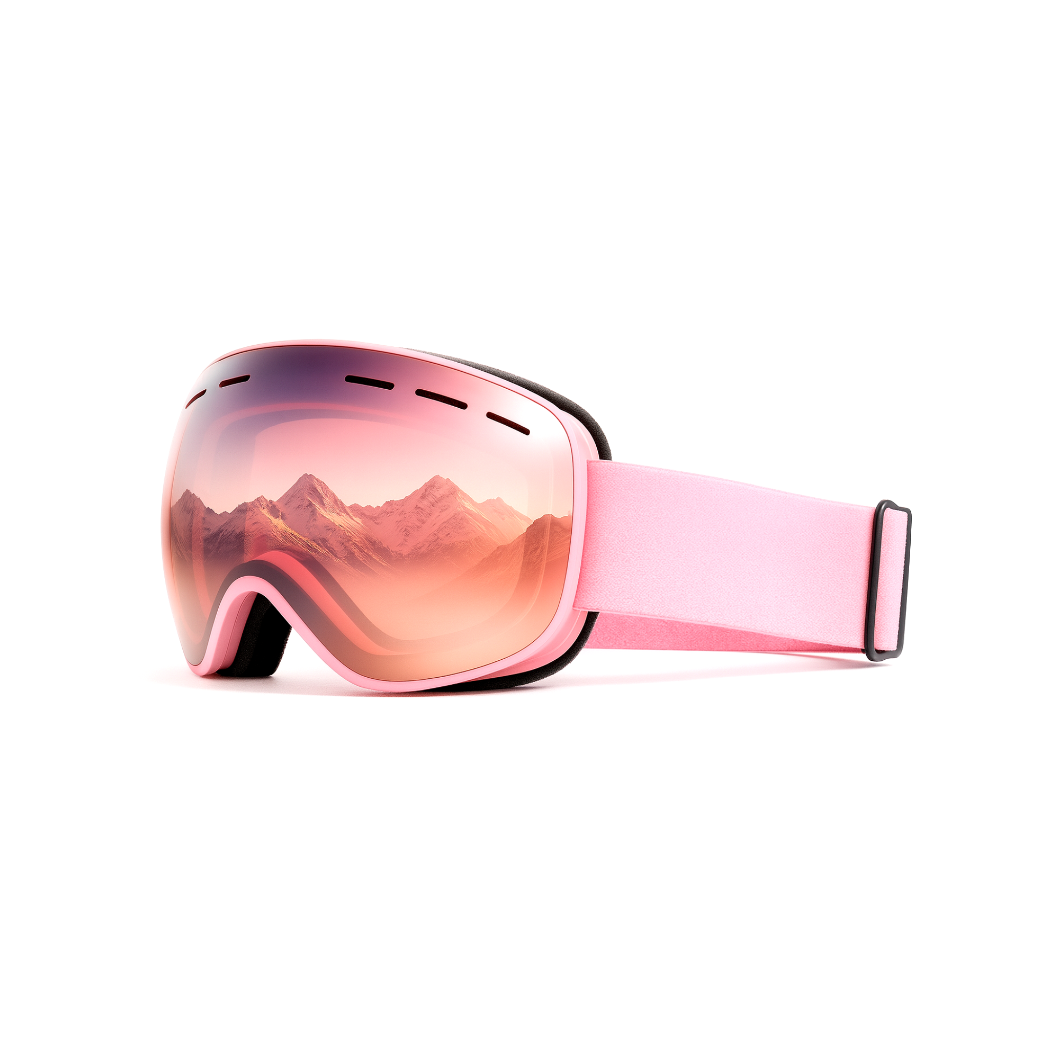 Alpinex Ski Goggle - Rainbow White